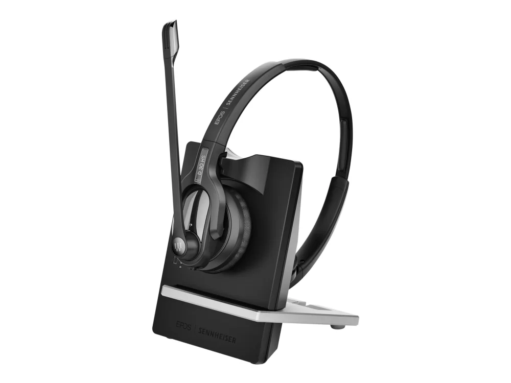 EPOS I SENNHEISER IMPACT D 30 USB ML - Kuulokkeet - på øret - konvertibel - DECT CAT-iq - trådløs - trådløs