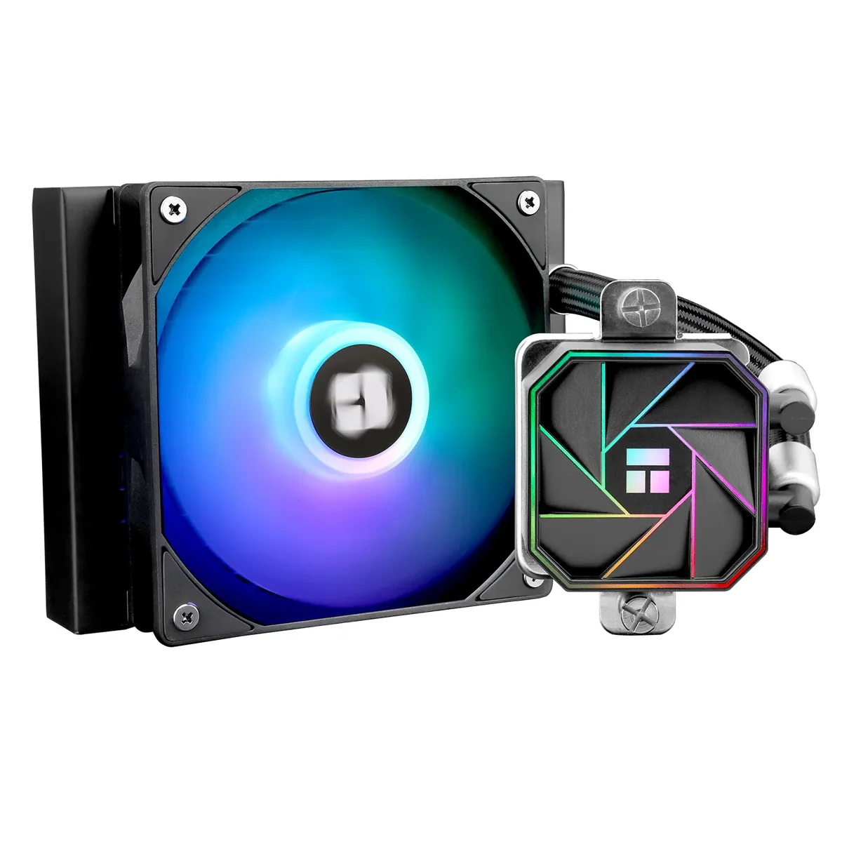 Thermalright Aqua Elite 120 V3 120mm ARGB -nestejäähdytin, musta