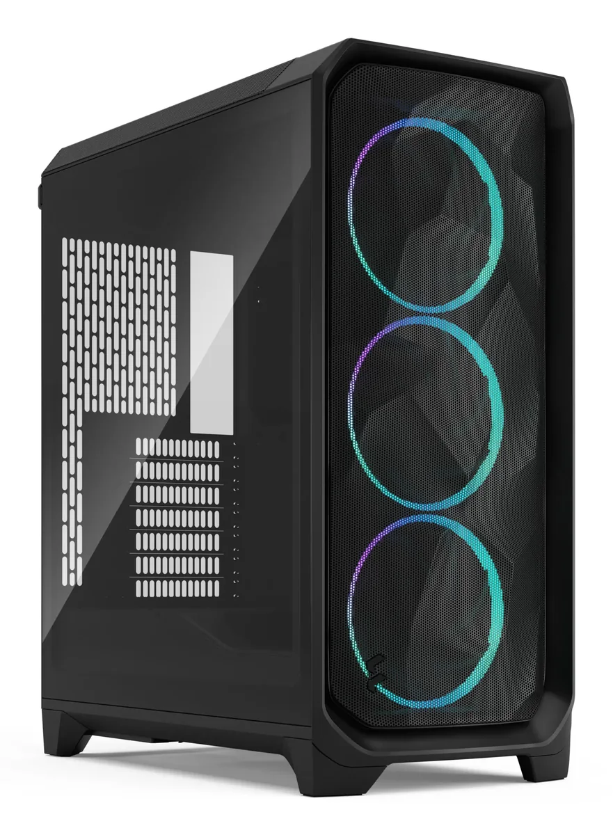 Fractal Design Meshify 3 Black RGB - Kotelot - Miditower - Musta