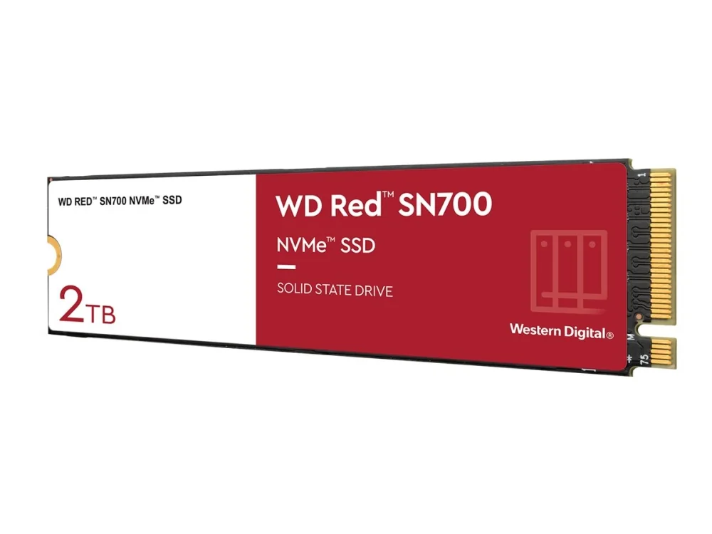 WD Red SN700 2 Tt M.2 PCIe 3.0 NVMe -SSD-levy