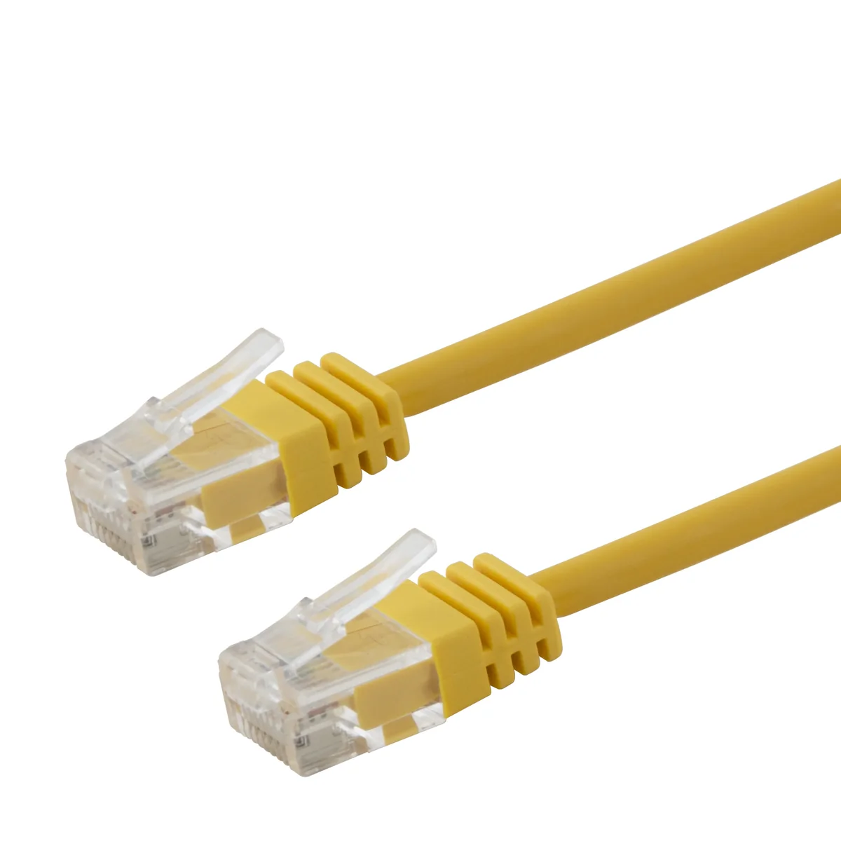 Deltaco Cat6 UTP RJ45 3m -verkkokaapeli, keltainen