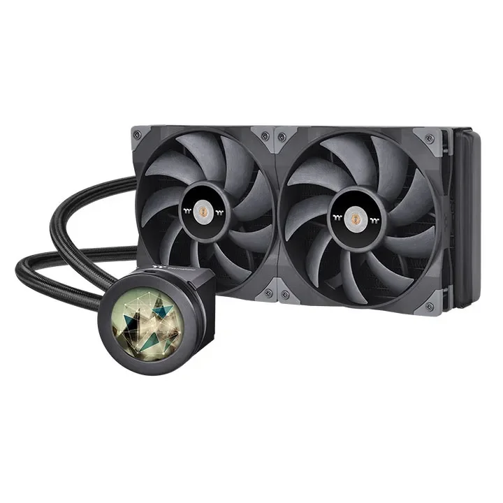 Thermaltake TT Toughliquid Ultra 280, All-in-one-nesteenjäähdytin, 500 RPM, 2000 RPM, Musta