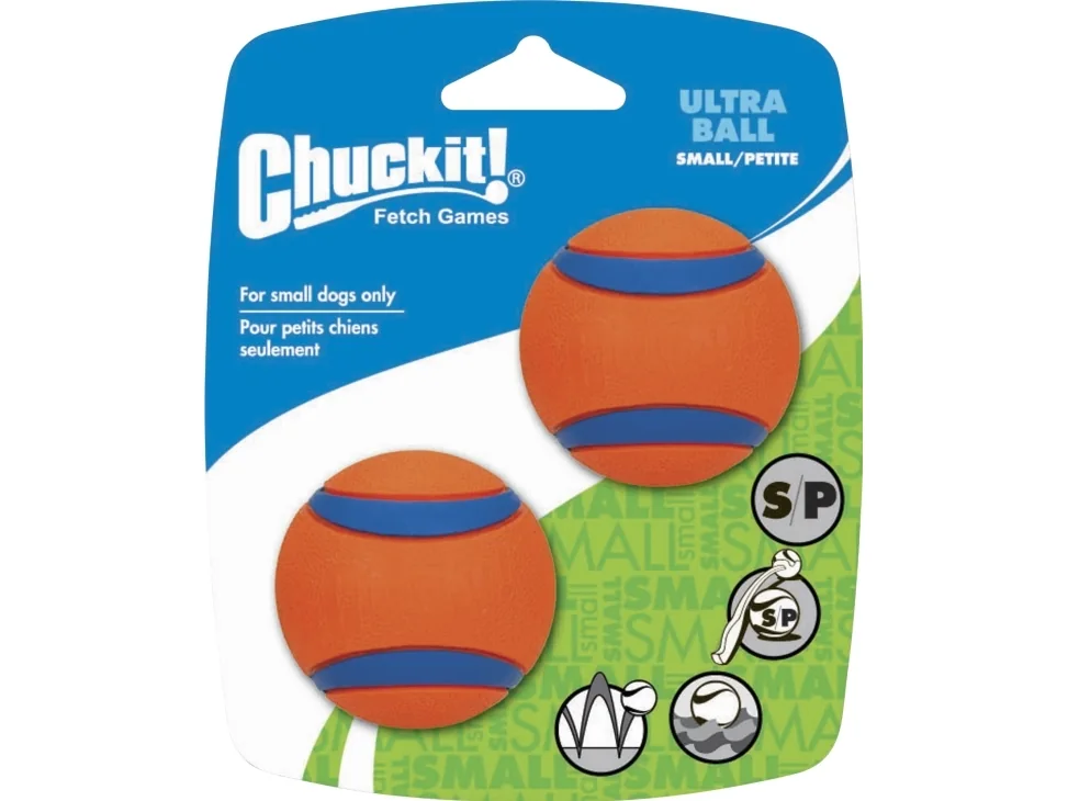CHUCKIT Ultra Ball Small 5cm (2-Pack)