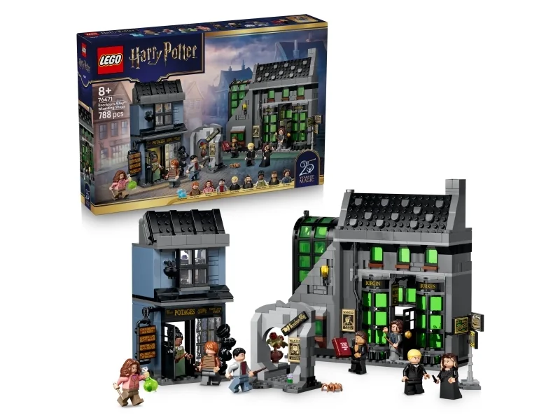 LEGO Harry Potter 76471 Iskunkiertokujan velhokaupat