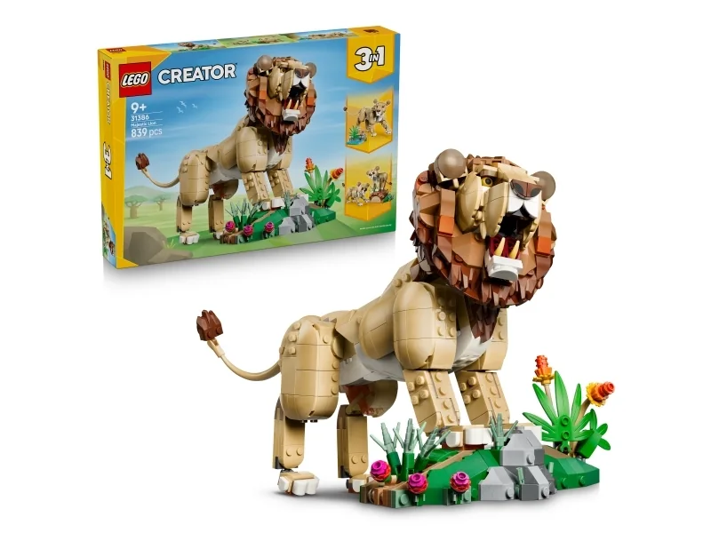 LEGO Creator 31386 Villieläimet: uljas leijona