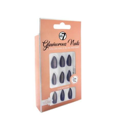 W7 Glamorous Nails Midnight Express - 24 kpl W7 Glamorous Nails Midnight Express - 24 kpl