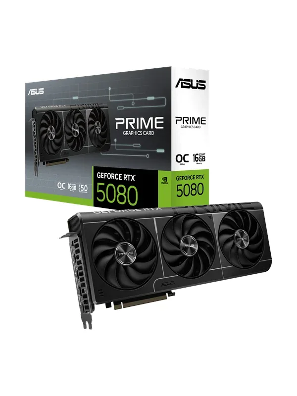Asus GeForce RTX 5080 PRIME OC 16 Gt -näytönohjain