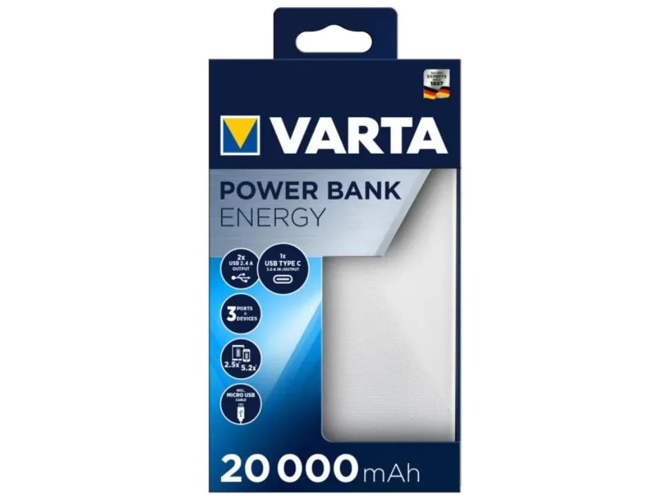 VARTA Energia - 20000 mAh