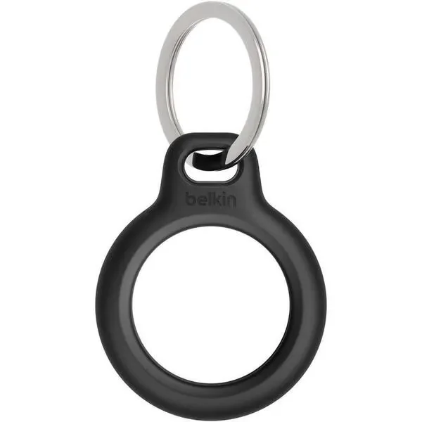 Belkin Secure Holder With Keyring For Airtag Black
