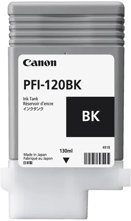 Canon PFI-120-mustekasetti, 130 ml, musta
