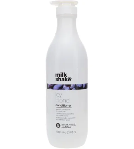 Milkshake Icy Blond Conditioner 1000ml For Blonde Hair