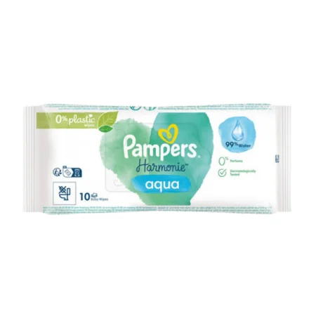 Pampers Harmonie Aqua vauvapyyhkeet - 10 kpl