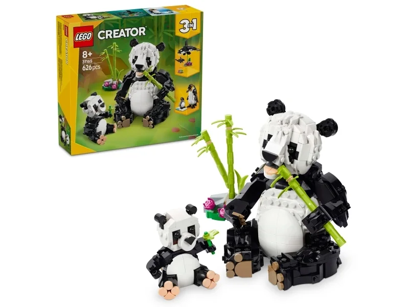 LEGO Creator 31165 Villieläimet: Pandaperhe