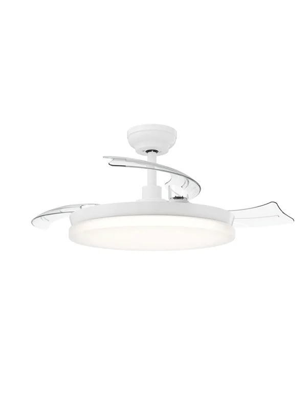 Philips Solr Retractable Fan 42' 32W+35W WH ON