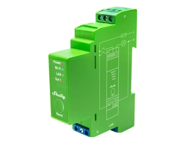 Shelly Pro Dimmer 1PM - WiFi-himmennin, 200 W