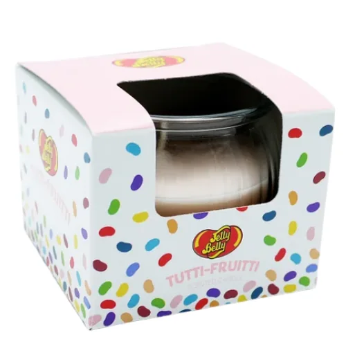 Jelly Belly Vanilla Tuoksukynttilä Lasipurkissa - 85 g