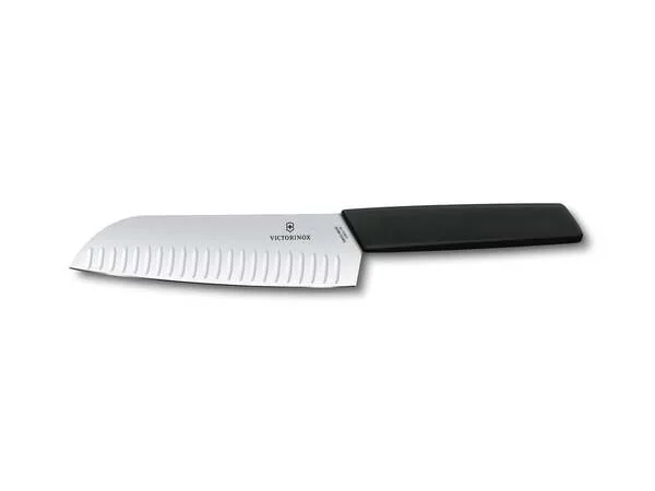 Victorinox Swiss Modern Santoku musta 17 cm