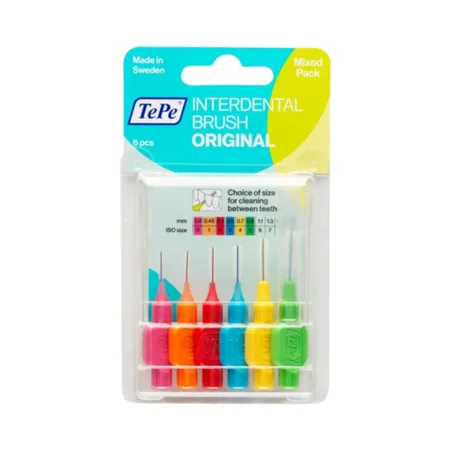 TePe Gap Brushes Mix 0.4mm - 0.8mm - 6 kpl.