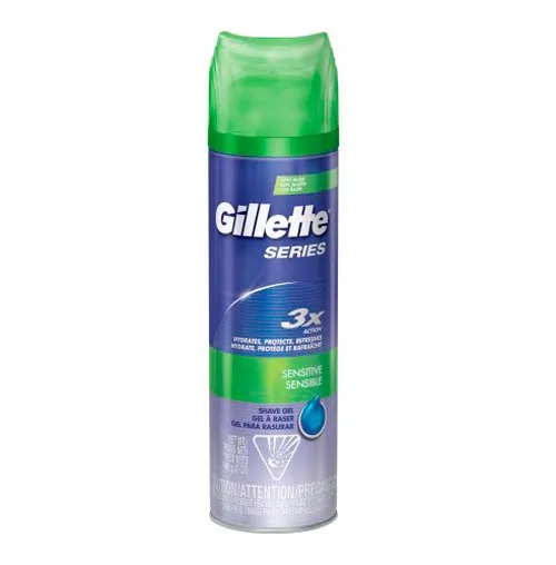 Gillette Series 3X Sensitive -geeli - 200ml