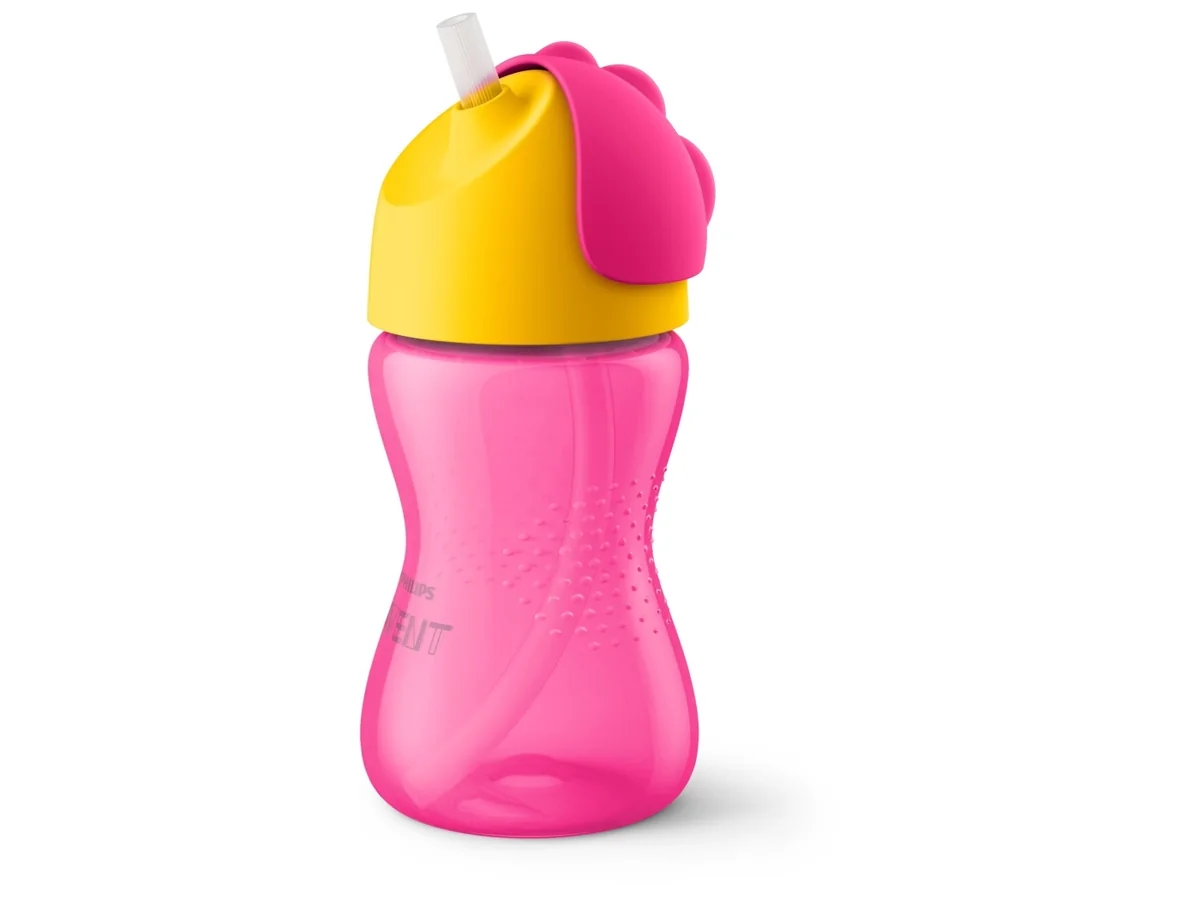 Philips AVENT SCF798/02 Pillimukit, Juomapullo, 1 kuukautta, Vaaleanpunainen, Keltainen, Indonesia, 300 ml, 1 kpl