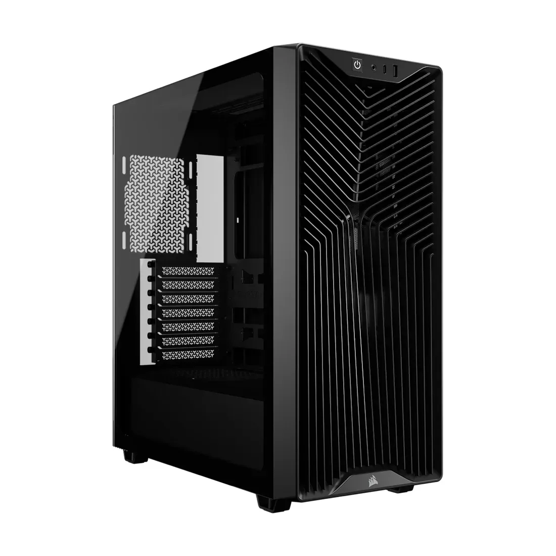 Corsair 3200D RS Black - Kotelot - Miditower - Musta