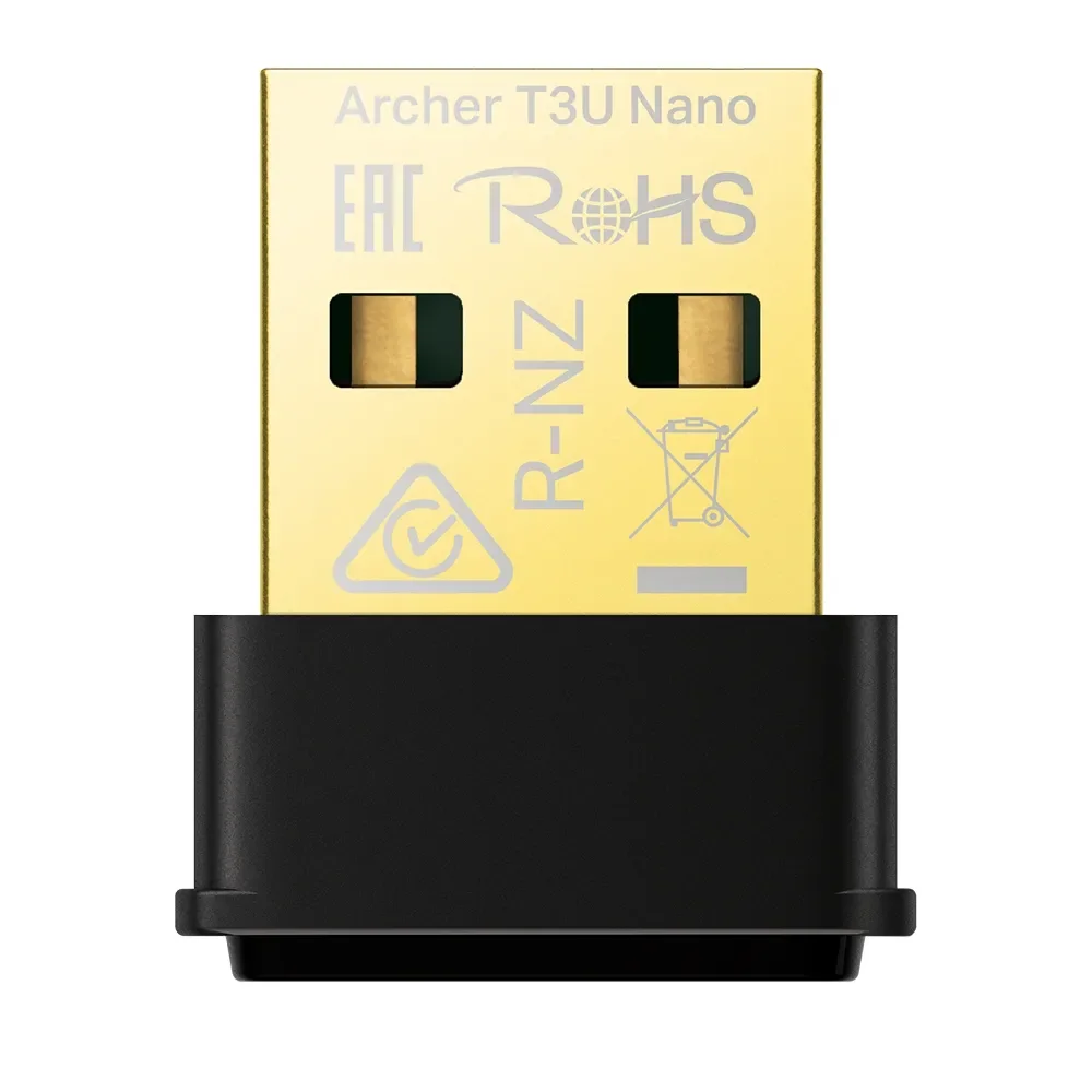 TP-Link Archer T3U Nano - USB-Wi-Fi-sovitin, musta