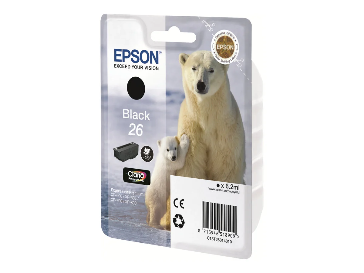Epson Muste Magenta 26 Claria Premium