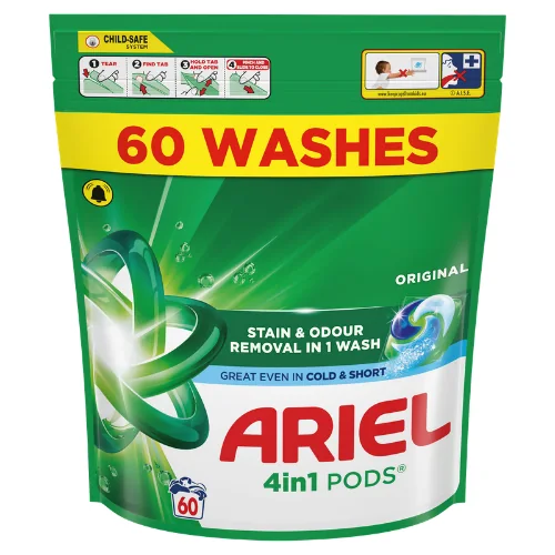 Ariel 4 in 1 Original Pyykinpesukapselit - 60 kpl