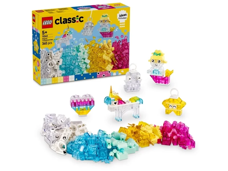 LEGO Classic 11040 Läpinäkyvien palikoiden taikalaatikko