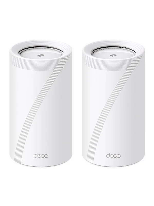 TP-Link Deco BE85 -mesh WiFi -järjestelmä, Wi-Fi 7, BE19000, Tri-band, 2 kpl, valkoinen