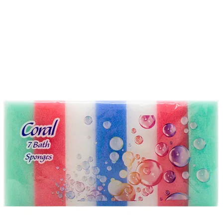 Coral Kylpysienet - 7 kpl