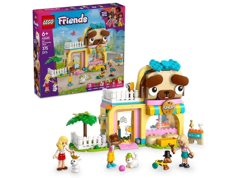 LEGO Friends 42650 Lemmikkitarvikekauppa