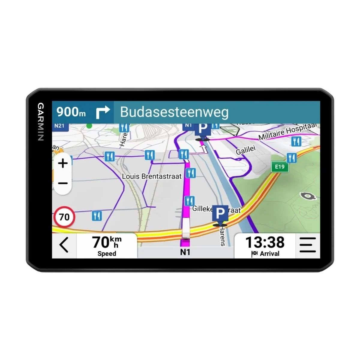 Garmin dēzl LGV720 GPS navigaattori kuorma-autoille
