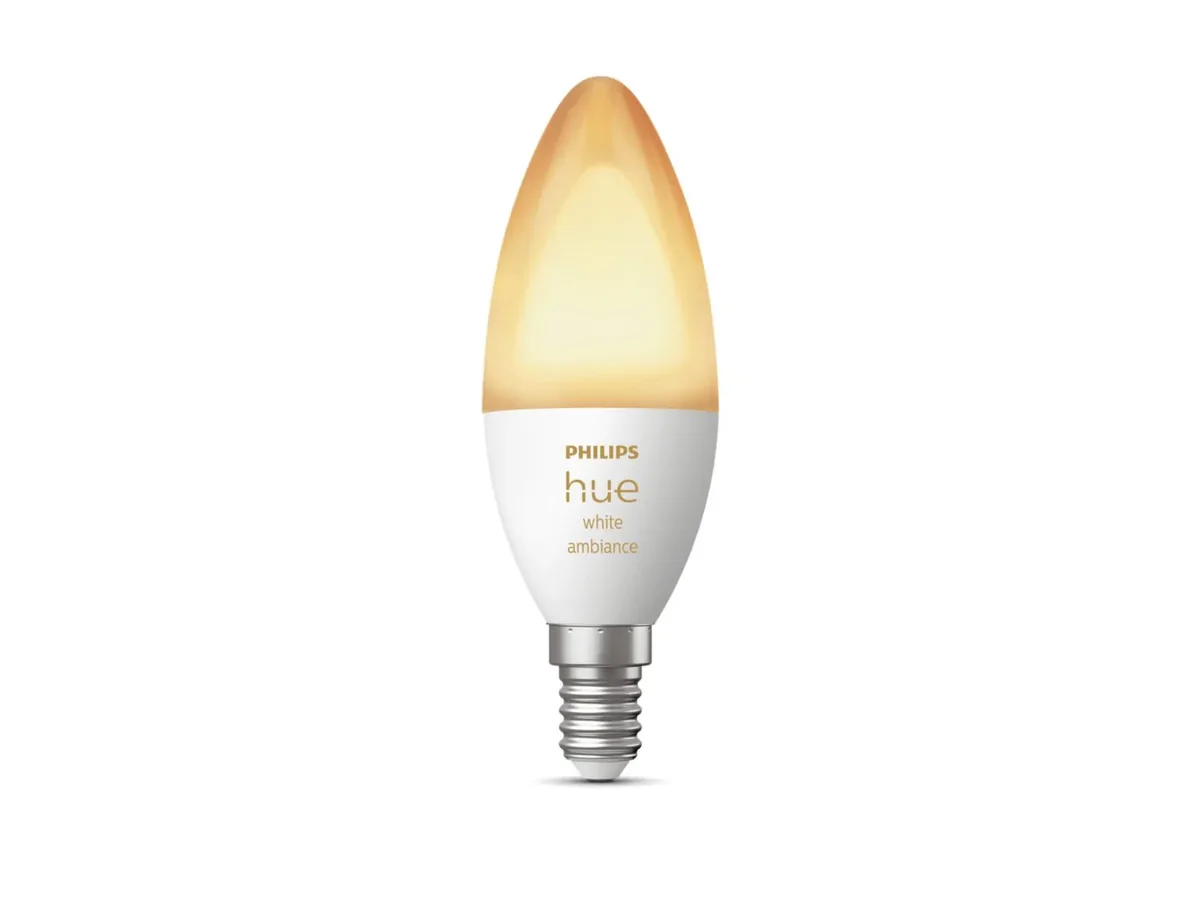 Philips Hue White Ambiance E14 B39 Kynttilälamppu - 1-pack
