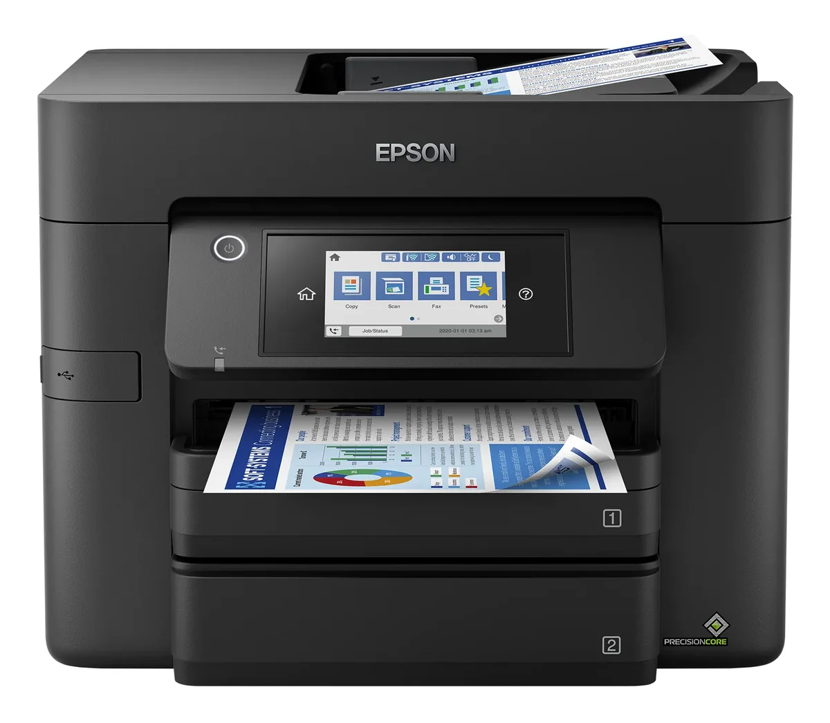 Epson WorkForce Pro WF-4830DTWF A4 -mustesuihkumonitoimilaite