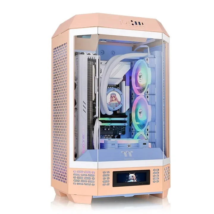 Thermaltake The Tower 300 (Peach Fuzz) - Kotelot - Tower - Oranssi