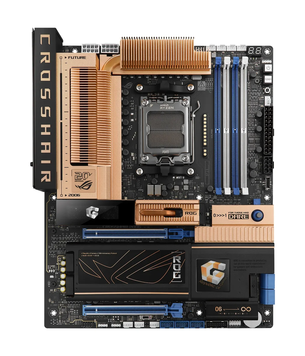 ASUS ROG CROSSHAIR 2006 Emolevy - AMD X870E - AMD AM5 - DDR5 RAM - ATX