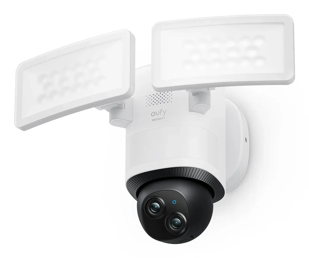 Anker Eufy Floodlight Camera E340 - Valonheitinkamera, musta/valkoinen