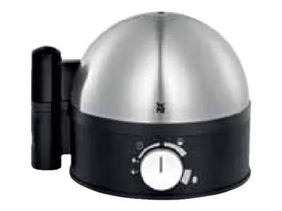 WMF Stelio 0415070011, 7 munaa, Kova, Keskikokoinen, Pehmeä, Musta, Kromi, 380 W, 220-240 V, 50 - 60 Hz