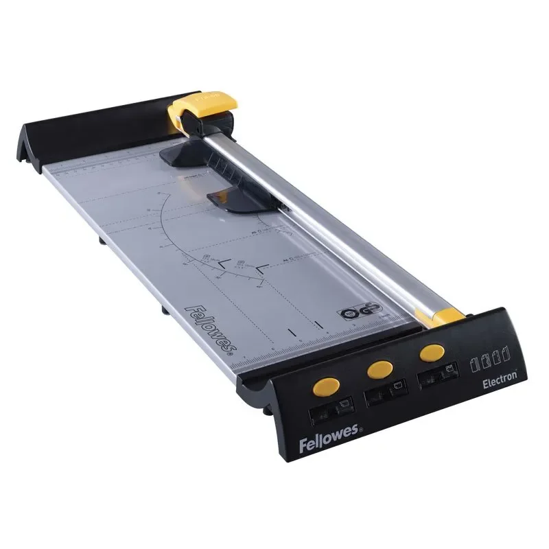 Fellowes Electron A3/180, 10 arkkia, 46 cm, A3, Metalli, Muovi, Grafiitti, Hopea, Keltainen, 1,2 kg
