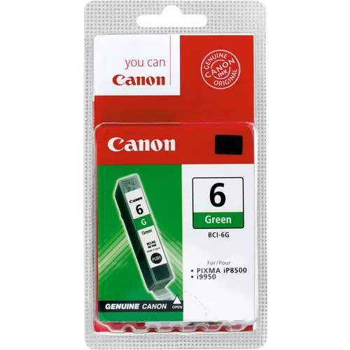 Canon Muste Vihreä Bci-6g I9950