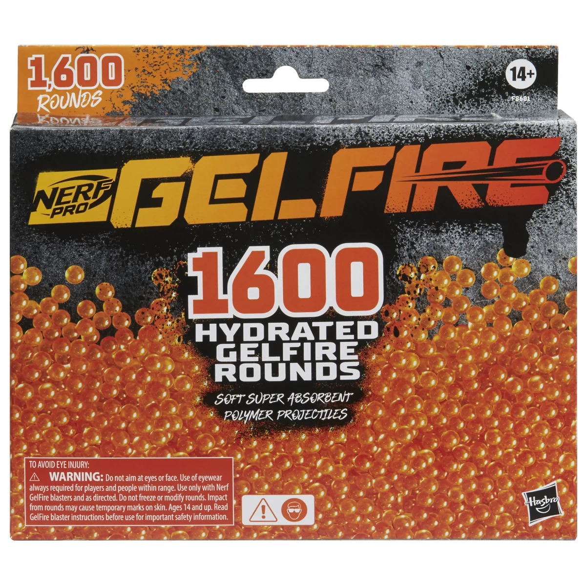 Nerf Pro Gelfire Ammusrefilli – 1600 kpl