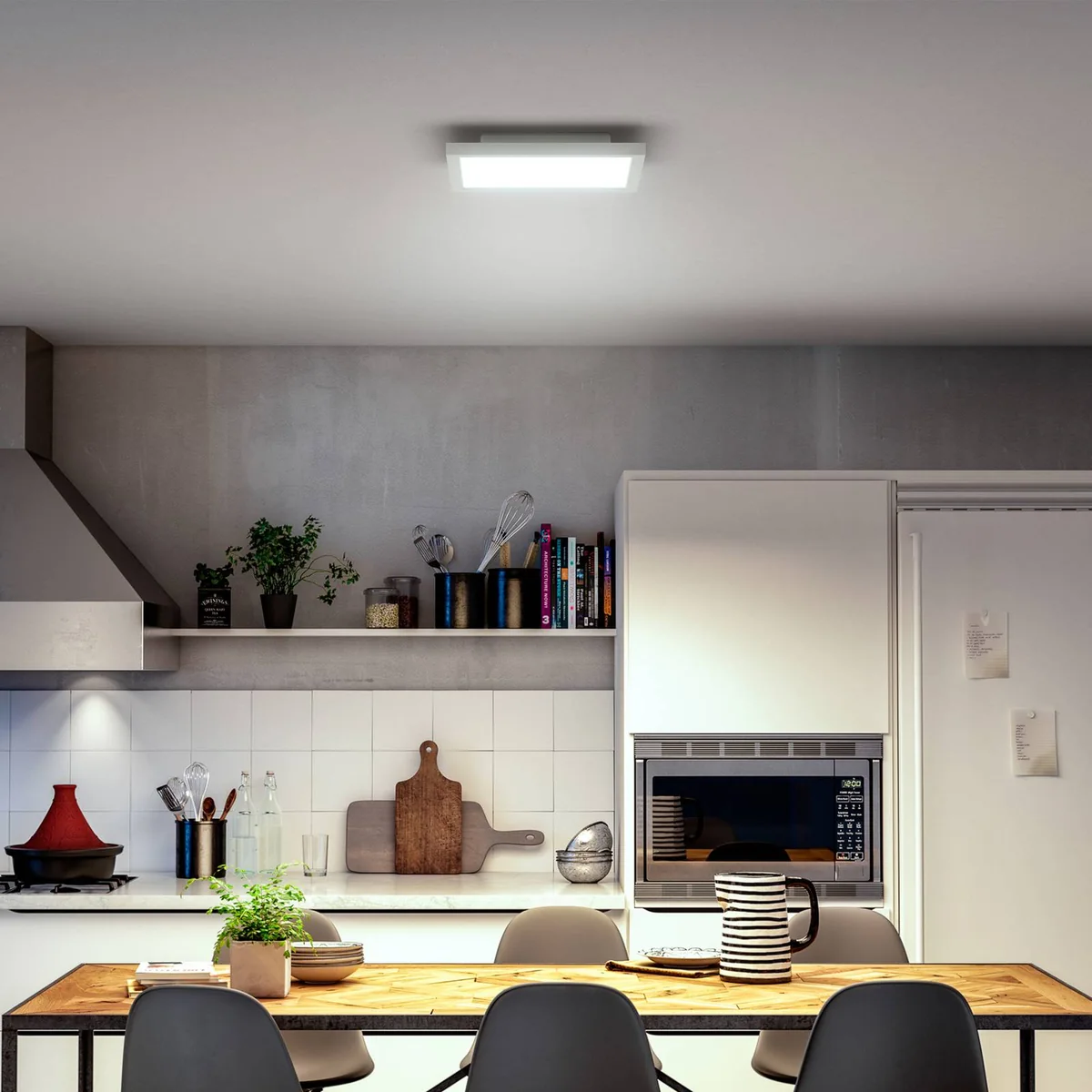 Philips Hue LED-paneeli White Ambiance Aurelle, 30x30cm, valkoinen