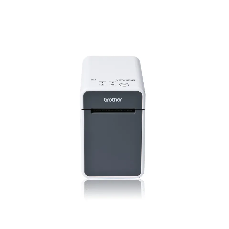 Brother TD-2125NWB, Suoralämpö, 203 x 203 DPI, 152,4 mm/s, Langallinen, Musta, Valkoinen