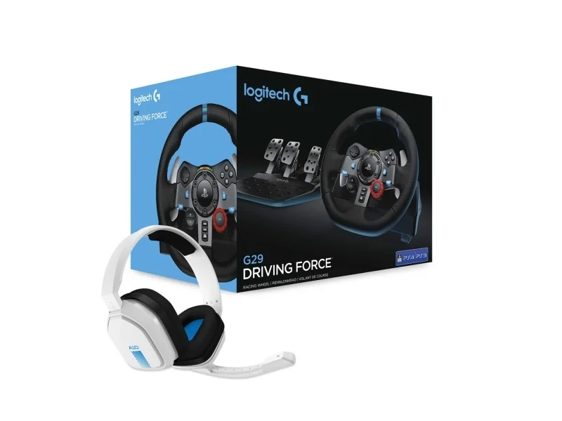 Logitech G29 + Astro A10 Bundle - Wired - Sony PlayStation 4
