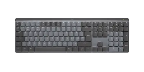 Logitech MX Mechanical Wireless Illuminated Performance Näppäimistö Graphite - Clicky - ND - Näppäimistö - Pohjoismainen - Musta