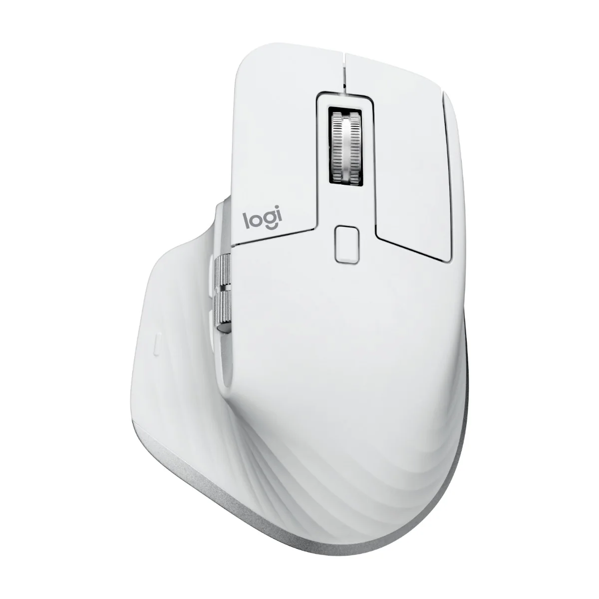 Logitech MX Master 3S Performance Wireless Mouse - Pale Harmaa - Ergonominen hiiri - Laser - 7 painiketta - Valkoinen