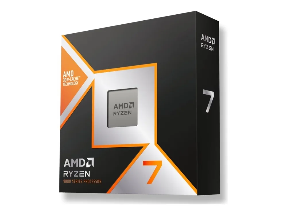 AMD Ryzen 7 9800X3D 4.7 GHz 104 MB, AM5 -suoritin (WOF)