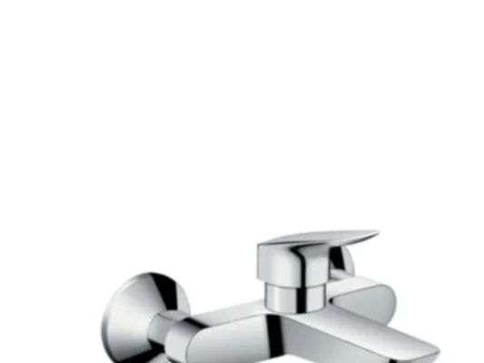 Hansgrohe logis single lever basin mixer for wall chrome