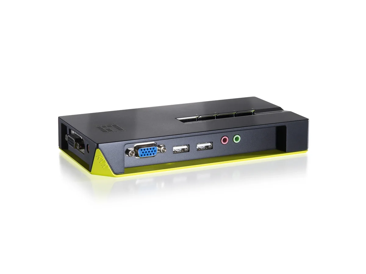 CP Technologies KVM-0421, 2048 x 1536 pikseliä, Musta